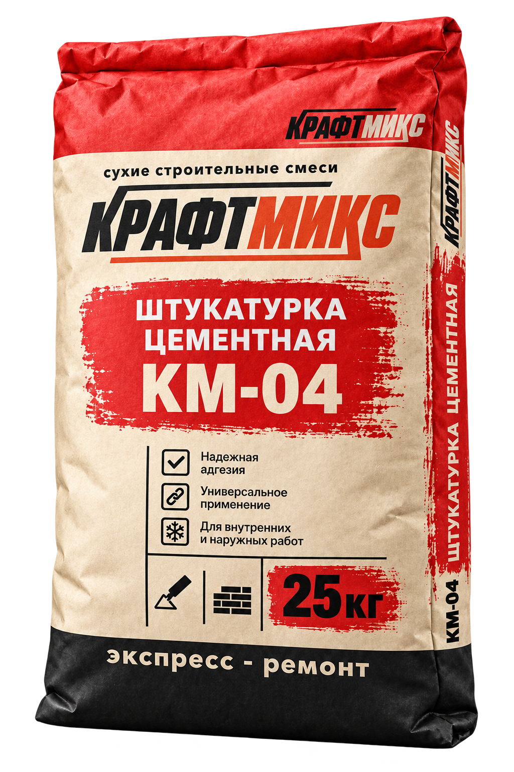 Штукатурка цементная КМ-04